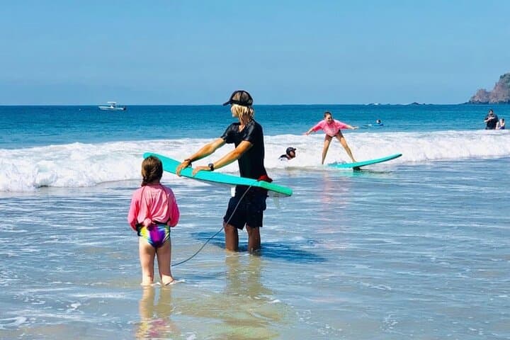 Surfing in Manuel Antonio
